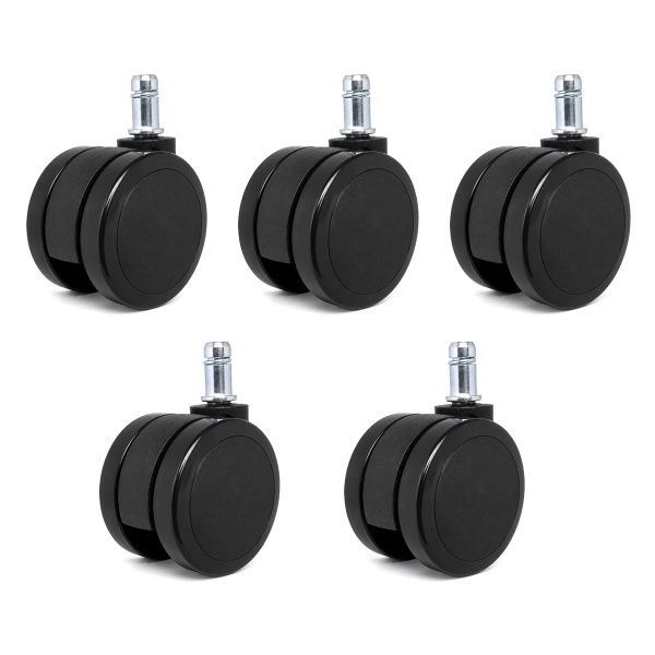 POWERTECH σετ ανταλλακτικά ροδάκια για PT-1390 καρέκλα γραφείου, 5τμχ
