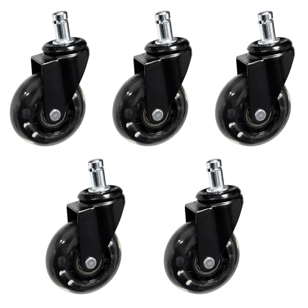 POWERTECH σετ ανταλλακτικά ροδάκια για PT-1633 καρέκλα γραφείου, 5τμχ