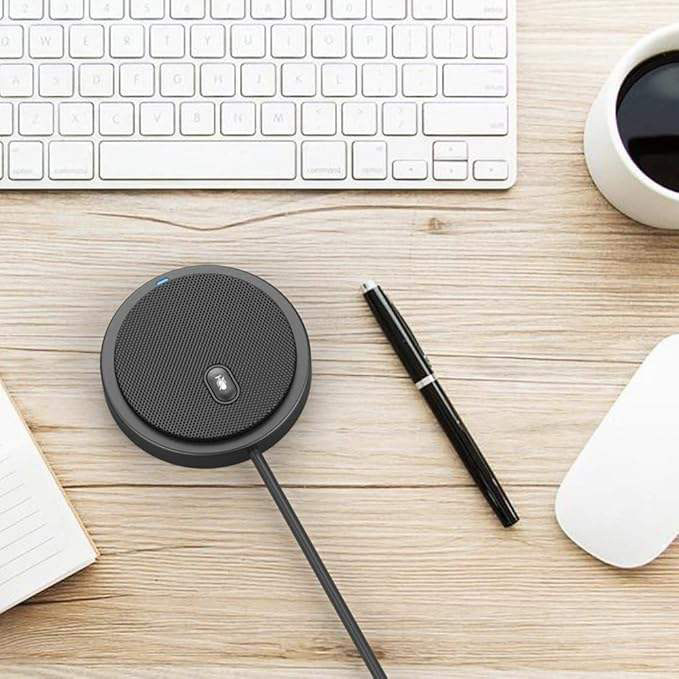CMTECK επιτραπέζιο μικρόφωνο UM02, omnidirectional, USB, μαύρο - Image 4