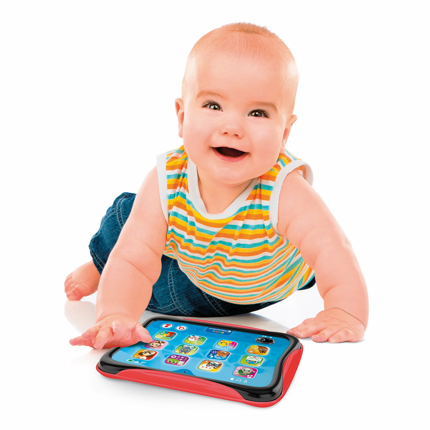 Baby Clementoni Βρεφικό Εκπαιδευτικό Παιχνίδι Ταμπλετάκι Για 12+ Μηνών - Μιλάει Ελληνικά - Image 3