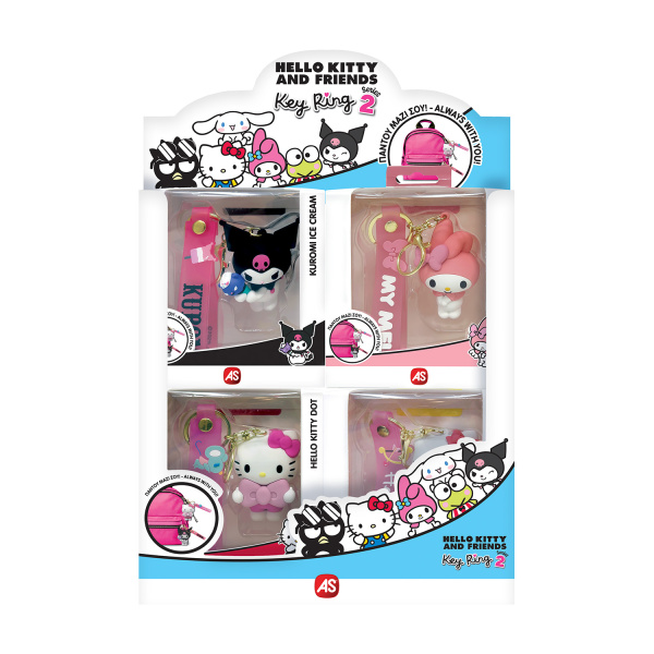 Alternative view of AS Hello Kitty & Friends Μπρελόκ Για 3+