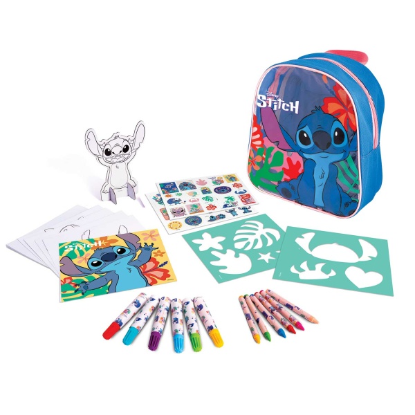 Alternative view of AS Σετ Ζωγραφικής Σε Backpack Disney Stitch Για 3+ Χρονών