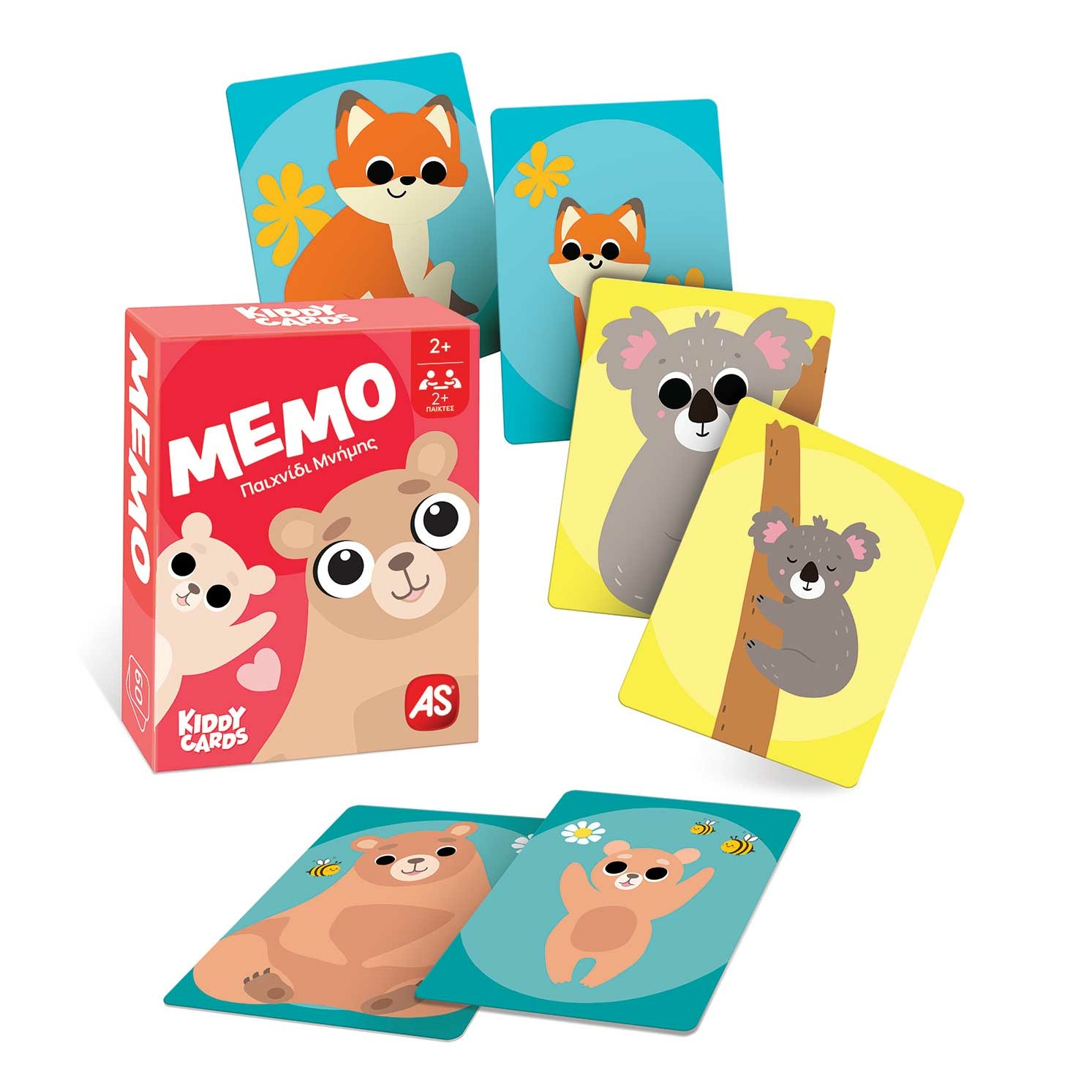 AS Games Παιχνίδια Με Κάρτες Kiddy Cards Μέμο - Σναπ! - ΤσούΚου - Μαύρος Γάτος Για 2+ Παίκτες - Image 2