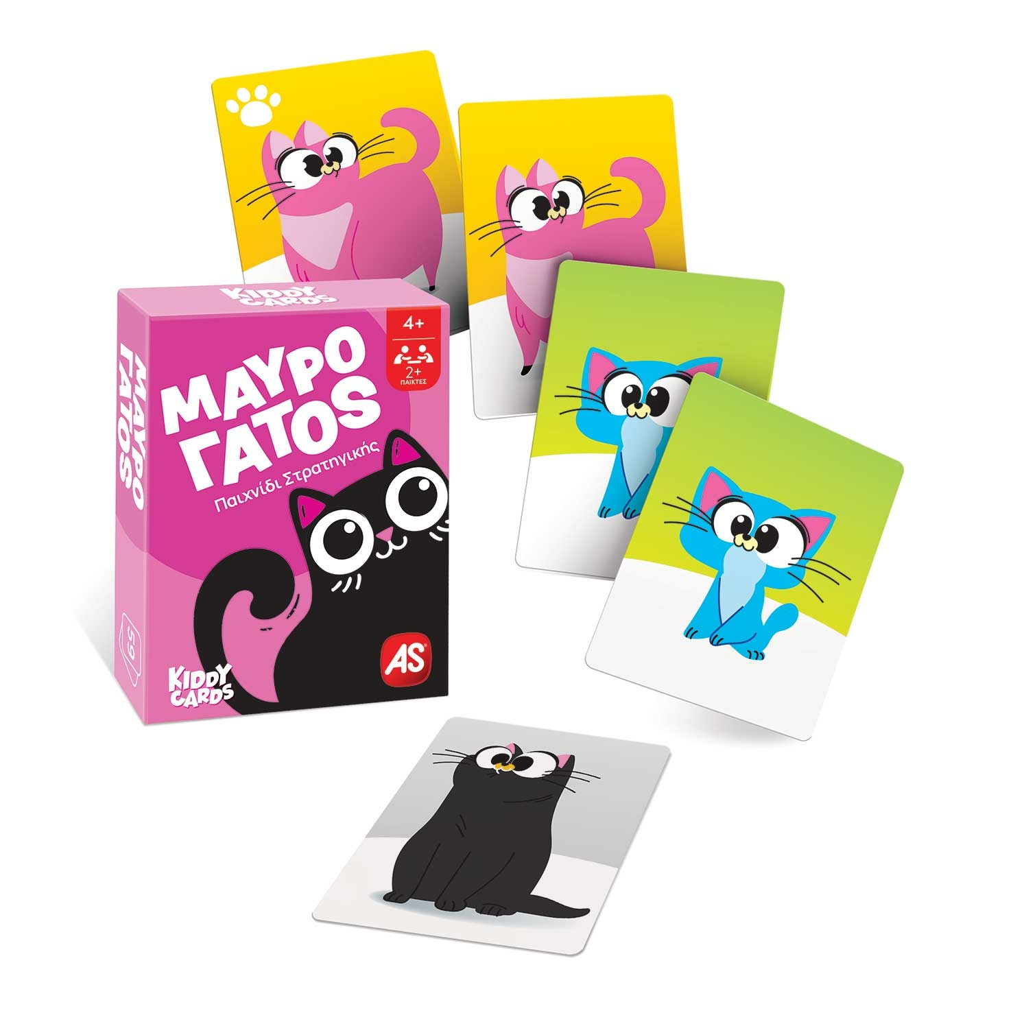 AS Games Παιχνίδια Με Κάρτες Kiddy Cards Μέμο - Σναπ! - ΤσούΚου - Μαύρος Γάτος Για 2+ Παίκτες - Image 5
