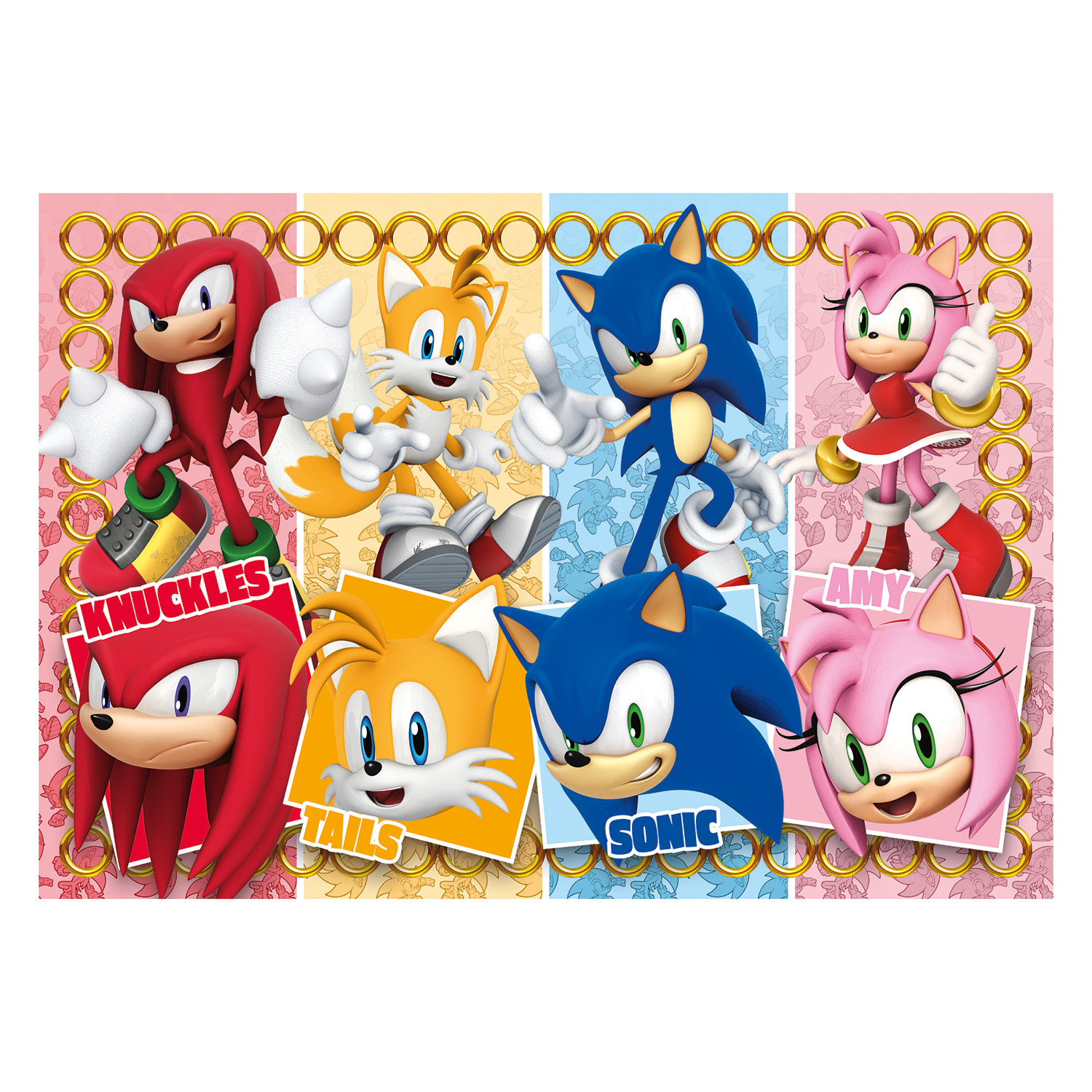 Clementoni Παιδικό Παζλ Maxi Super Color Sonic 60 τμχ - Image 2