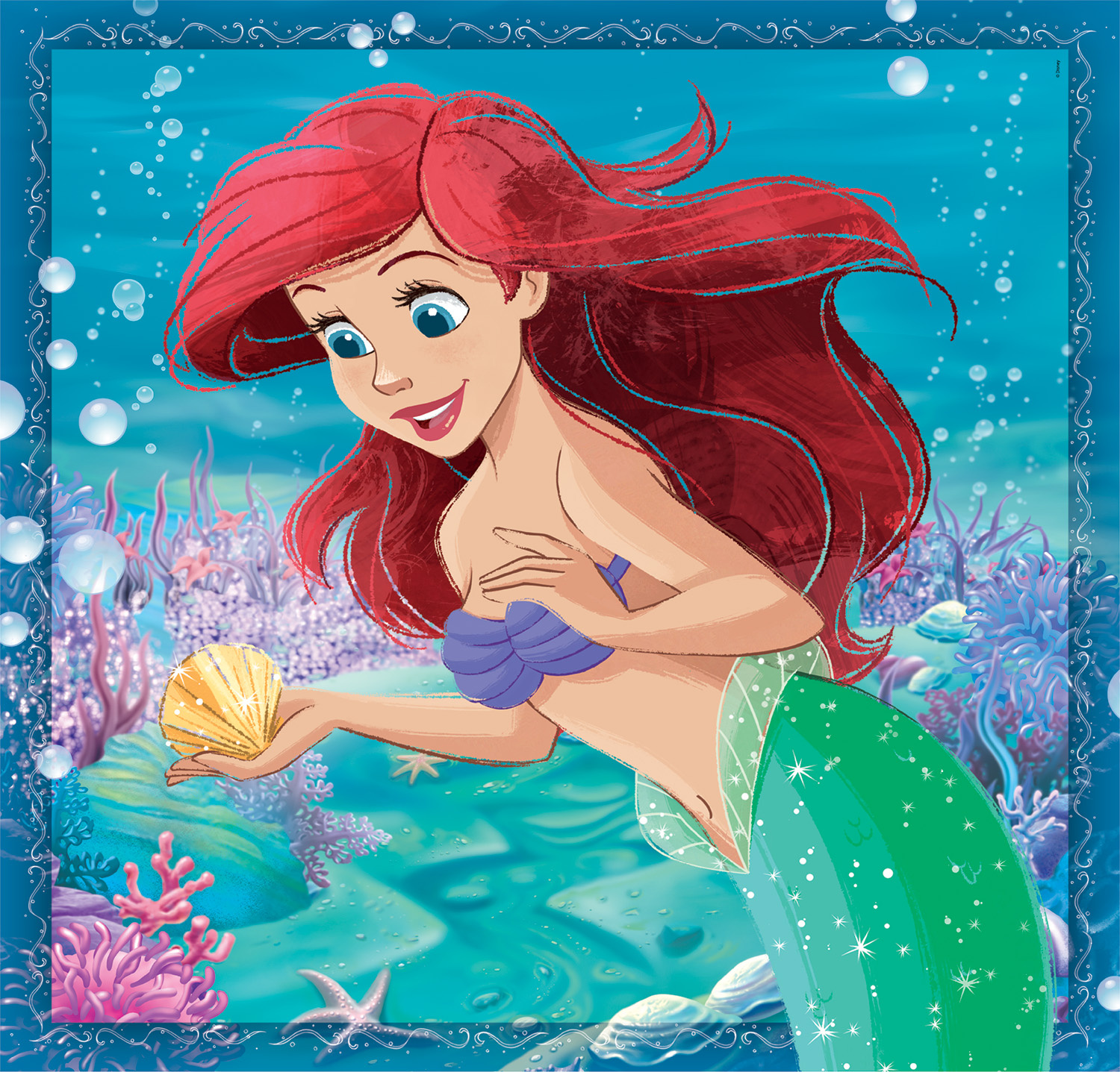 Clementoni Παιδικό Παζλ Super Color Disney Princess 3x48 τμχ - Image 5