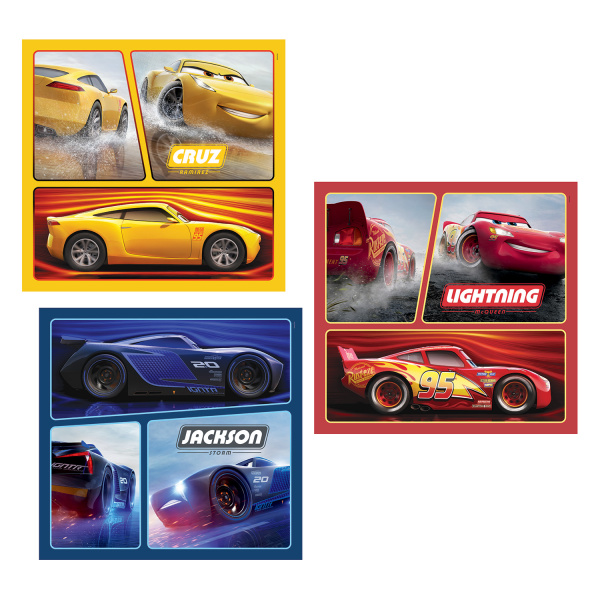Alternative view of Clementoni Παιδικό Παζλ Super Color Disney Cars 3x48 τμχ