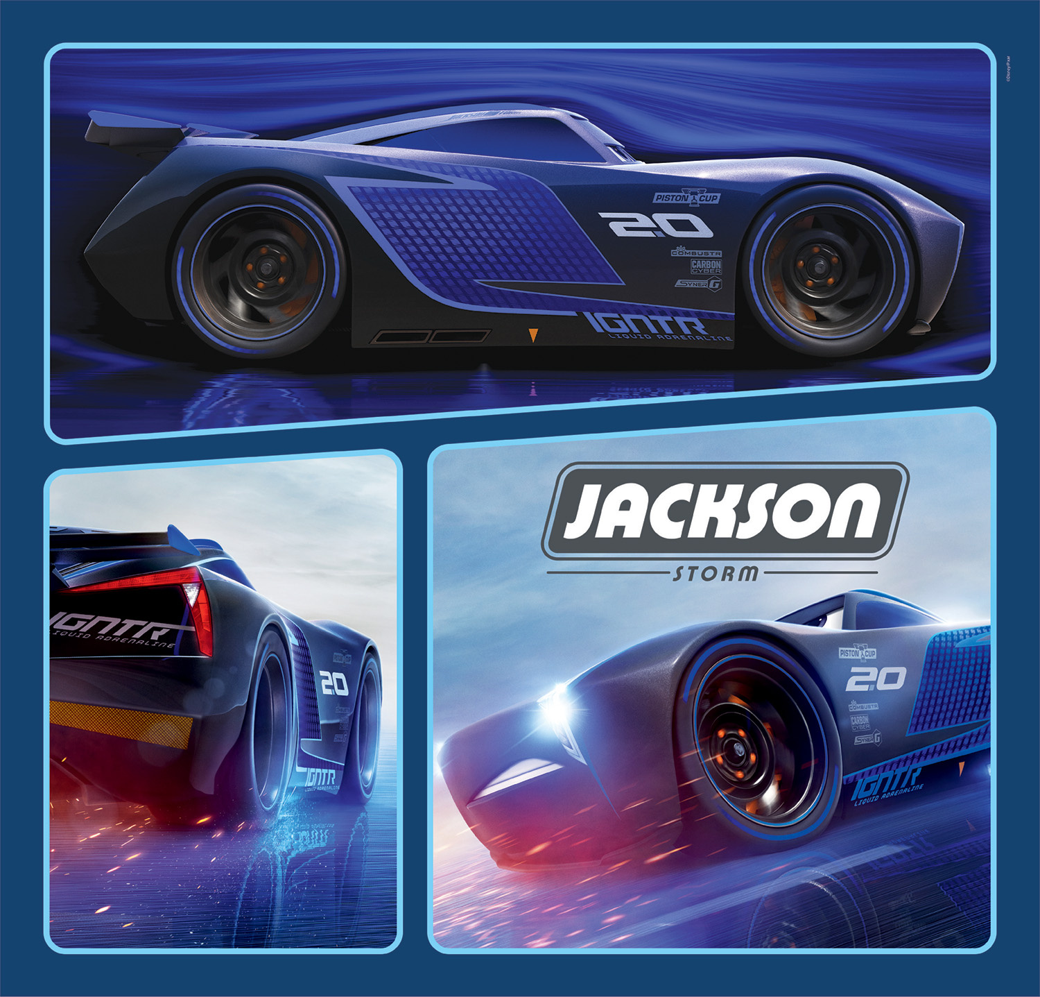 Clementoni Παιδικό Παζλ Super Color Disney Cars 3x48 τμχ - Image 4