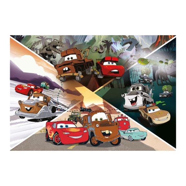 Alternative view of Clementoni Παιδικό Παζλ Maxi Supercolor Disney Cars 104 τμχ