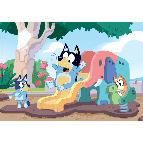 Alternative view of Clementoni Παιδικό Παζλ Super Color Bluey 104 τμχ