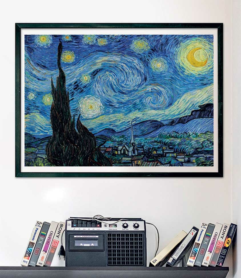 Clementoni Παζλ Museum Collection Van Gogh: Έναστρη Νύχτα 1000 τμχ - Compact Box - Image 4