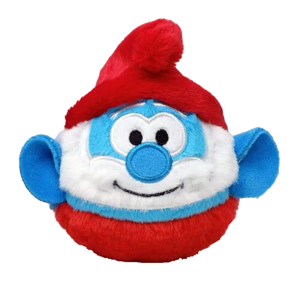 ΤΥ Χνουδωτό Μπαλάκι Beanie Bouncers Smurfs Παπα-Στρουμφ