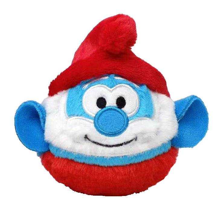 ΤΥ Χνουδωτό Μπαλάκι Beanie Bouncers Smurfs Παπα-Στρουμφ