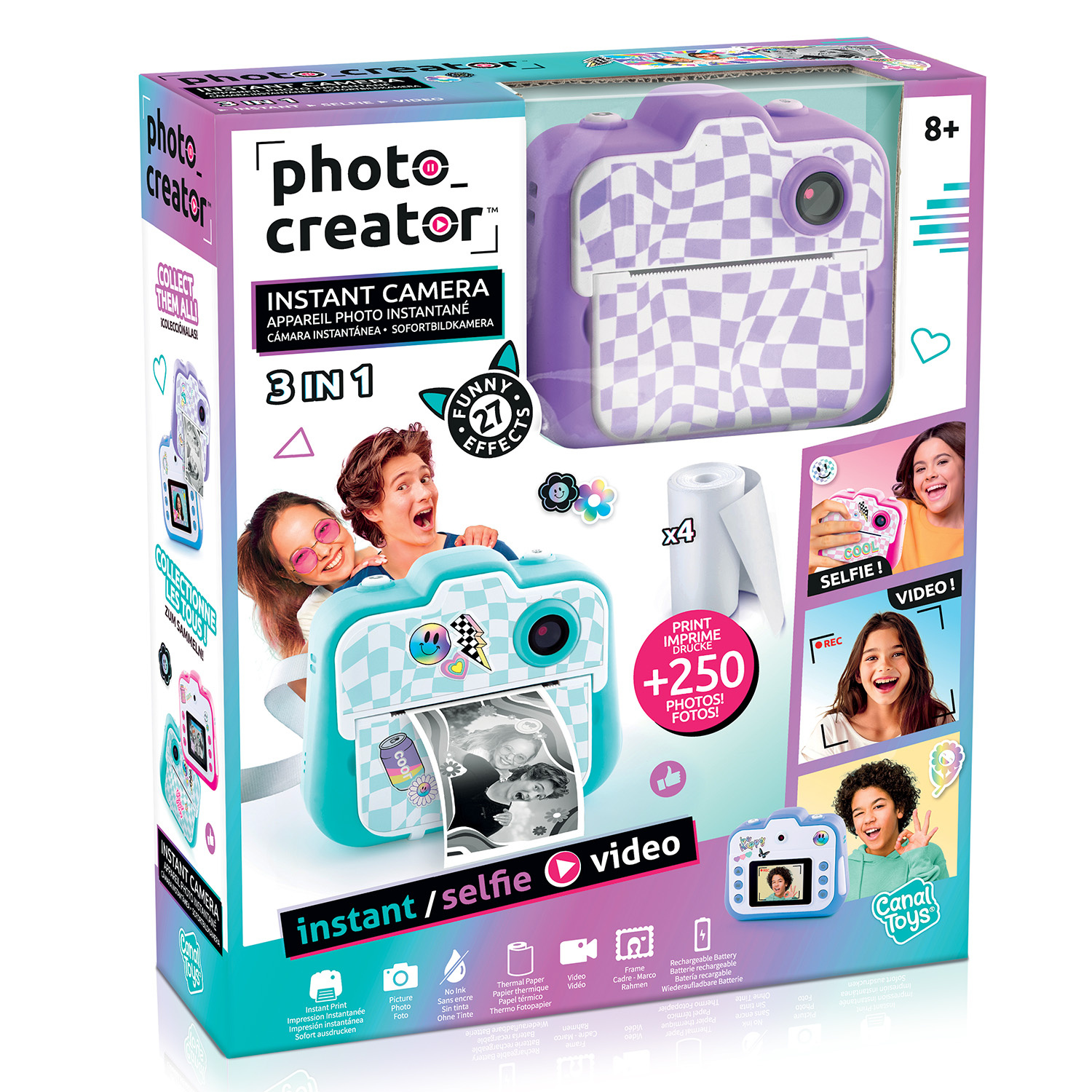 Photo Creator Φωτογραφική Μηχανή Instant Camera Για 8+ Χρονών - Image 4