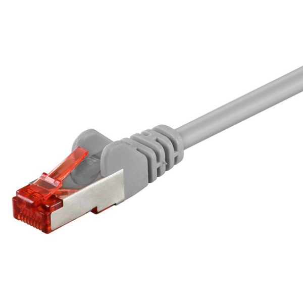 GOOBAY καλώδιο δικτύου 50895, CAT 6 S/FTP, copper, 250MHz, 50m, γκρι