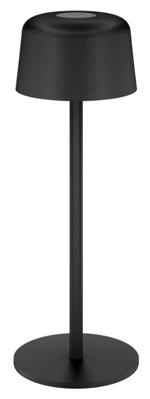 GOOBAY επιτραπέζιο φωτιστικό 77675, 3000K, dimmable, επαναφορτιζόμενο, μαύρο