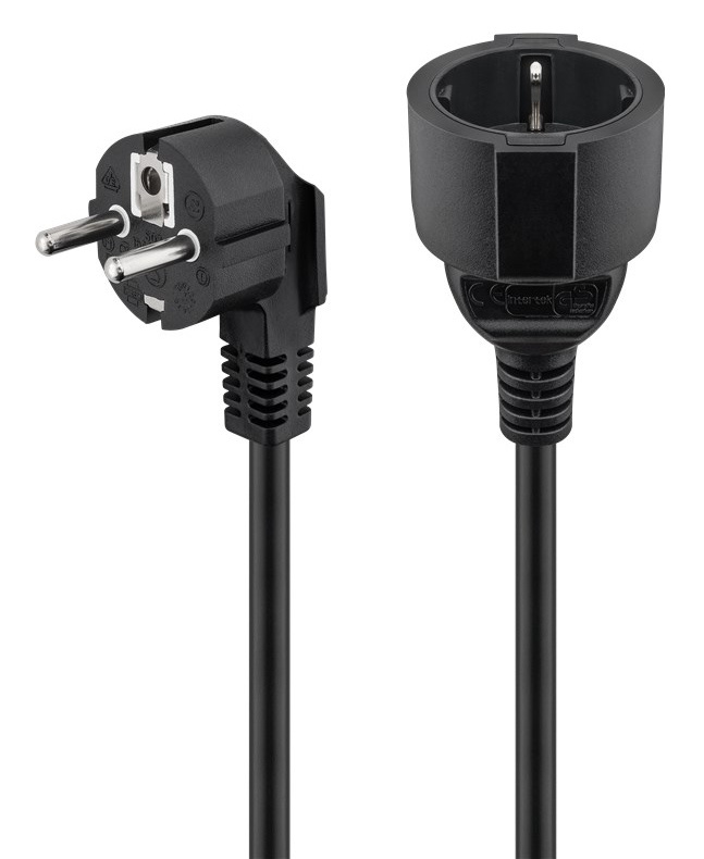 GOOBAY μπαλαντέζα προέκταση ρεύματος 93095, schuko, 3x 1.5mm², 10m, μαύρη - Image 6