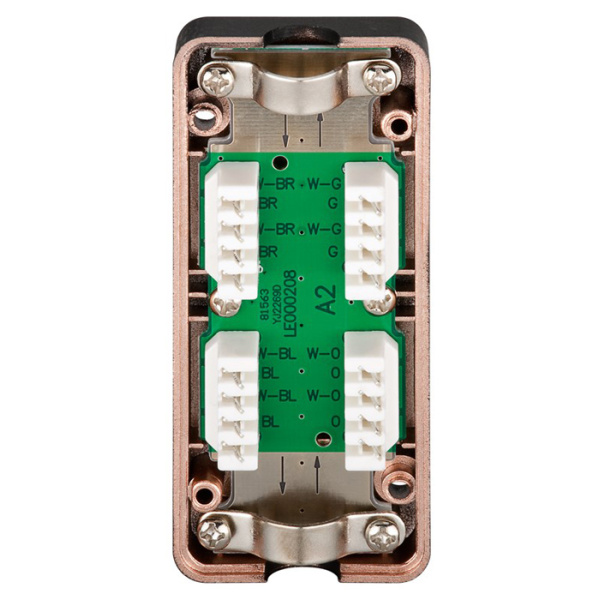Alternative view of GOOBAY κυτίο σύνδεσης καλωδίων δικτύου 96101, CAT 6/CAT 7, STP, μαύρο