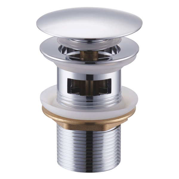 BRUNO βαλβίδα νιπτήρα Pop Up BRN-0314, 1-1/4", ορειχάλκινη, χρωμέ
