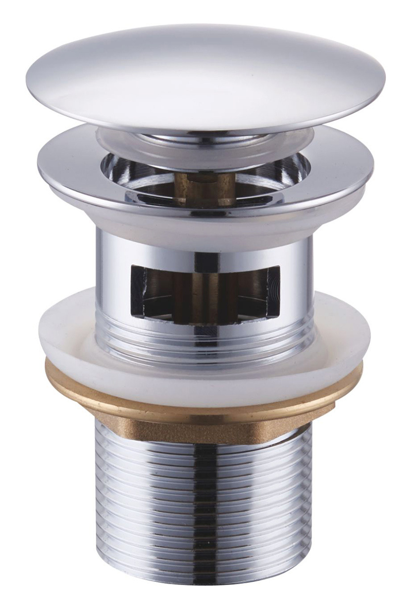 BRUNO βαλβίδα νιπτήρα Pop Up BRN-0314, 1-1/4", ορειχάλκινη, χρωμέ