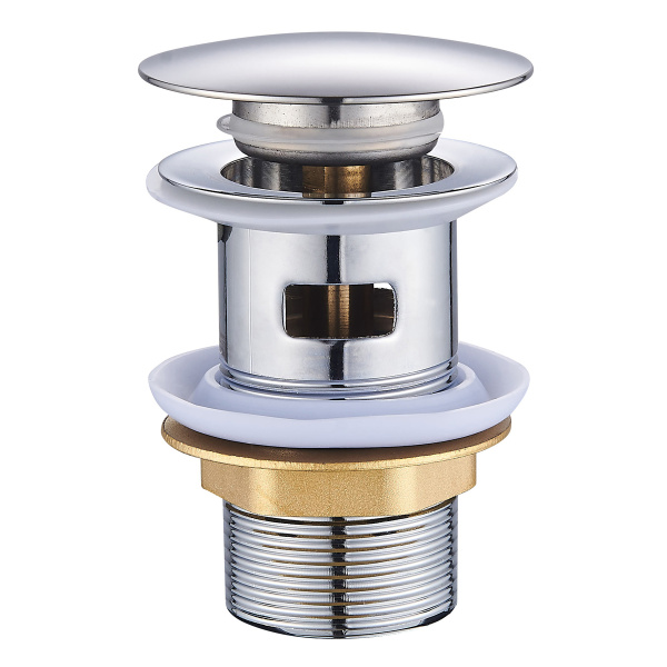 BRUNO βαλβίδα νιπτήρα Pop Up BRN-0315, 1-1/4", ανοξείδωτο ατσάλι, χρωμέ