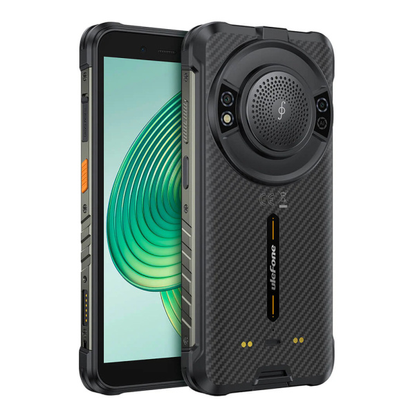 ULEFONE smartphone RugKing με ηχείο 3.5W, 5.99", 8/256GB, 9600mAh, IP68/IP69K, μαύρο