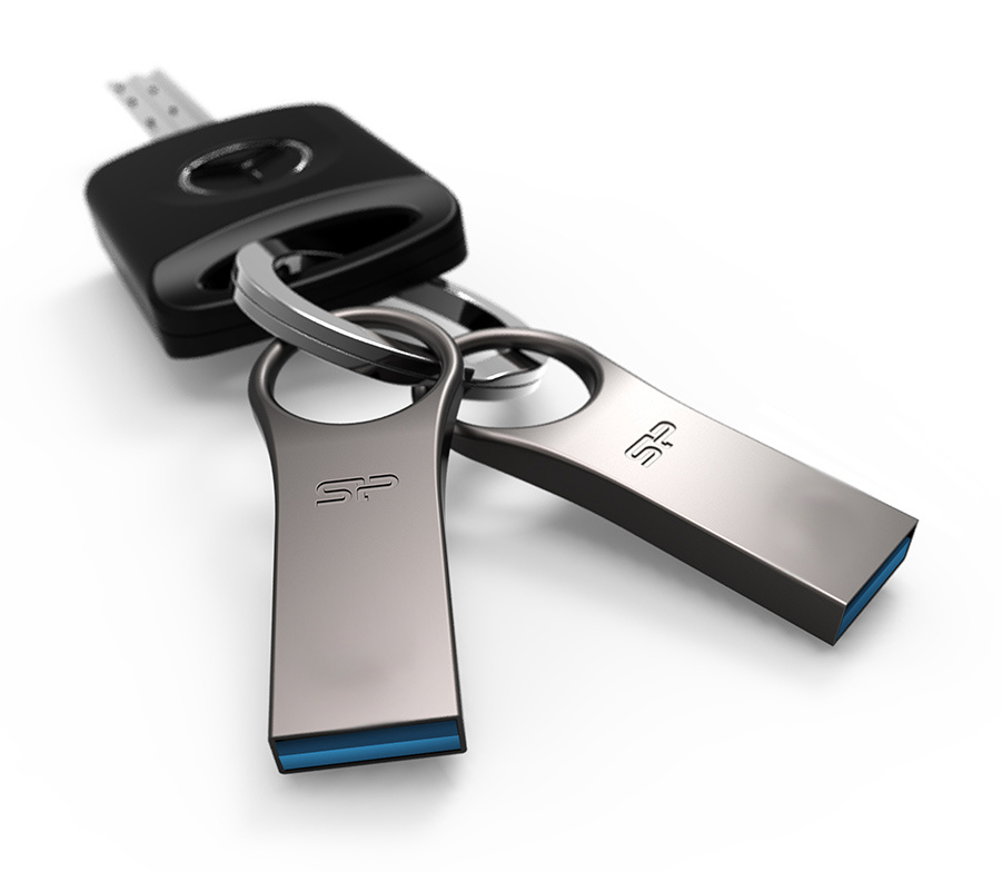 SILICON POWER USB Flash Drive Jewel 80, 16GB, USB 3.2, ασημί - Image 3