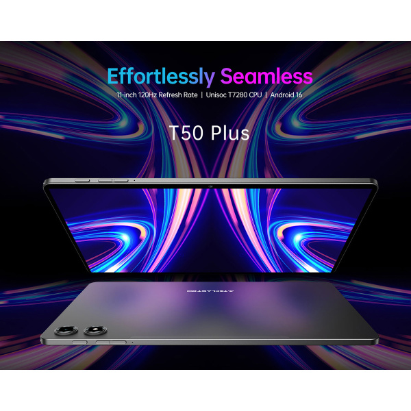Alternative view of TECLAST tablet T50 Plus με πληκτρολόγιο/στυλό αφής/θήκη, 10.95", 8/128GB, 4G, Android 16, 8000mAh, γκρι