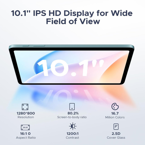 Alternative view of DOOGEE tablet Tab A9 Pro με πληκτρολόγιο/ποντίκι/στυλό αφής/θήκη, 10.1", 4/128GB, Android 15, 6580mAh, γκρι