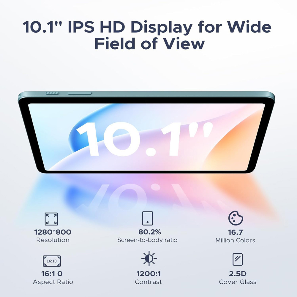 DOOGEE tablet Tab A9 Pro με πληκτρολόγιο/ποντίκι/στυλό αφής/θήκη, 10.1", 4/128GB, Android 15, 6580mAh, γκρι - Image 2