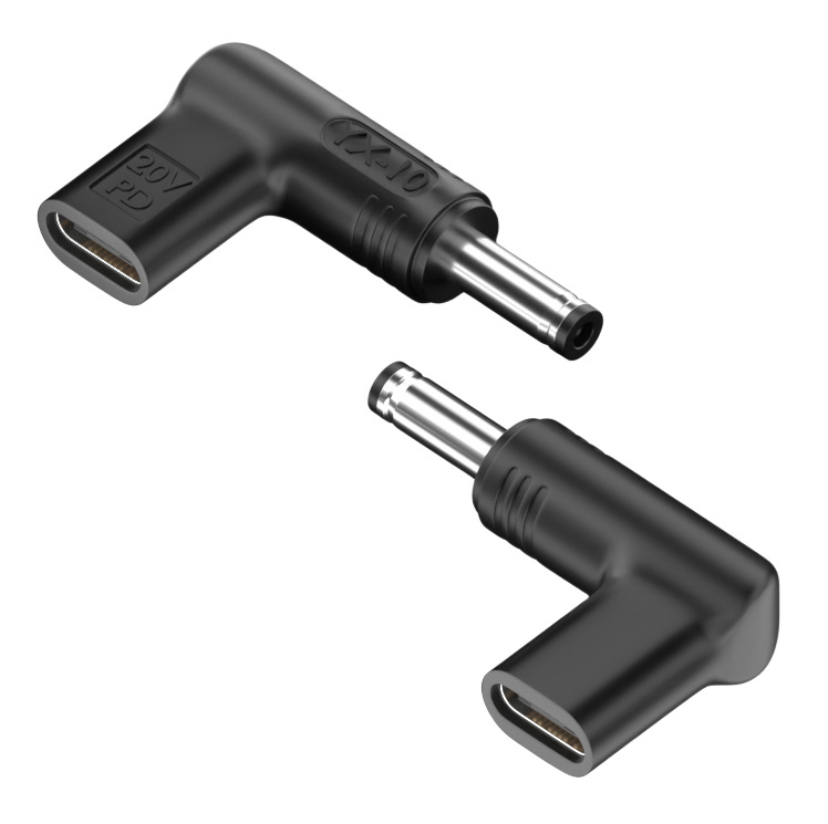 POWERTECH αντάπτορας τροφοδοσίας laptop YX-10, USB-C σε Dell 4.5x3mm, μαύρος