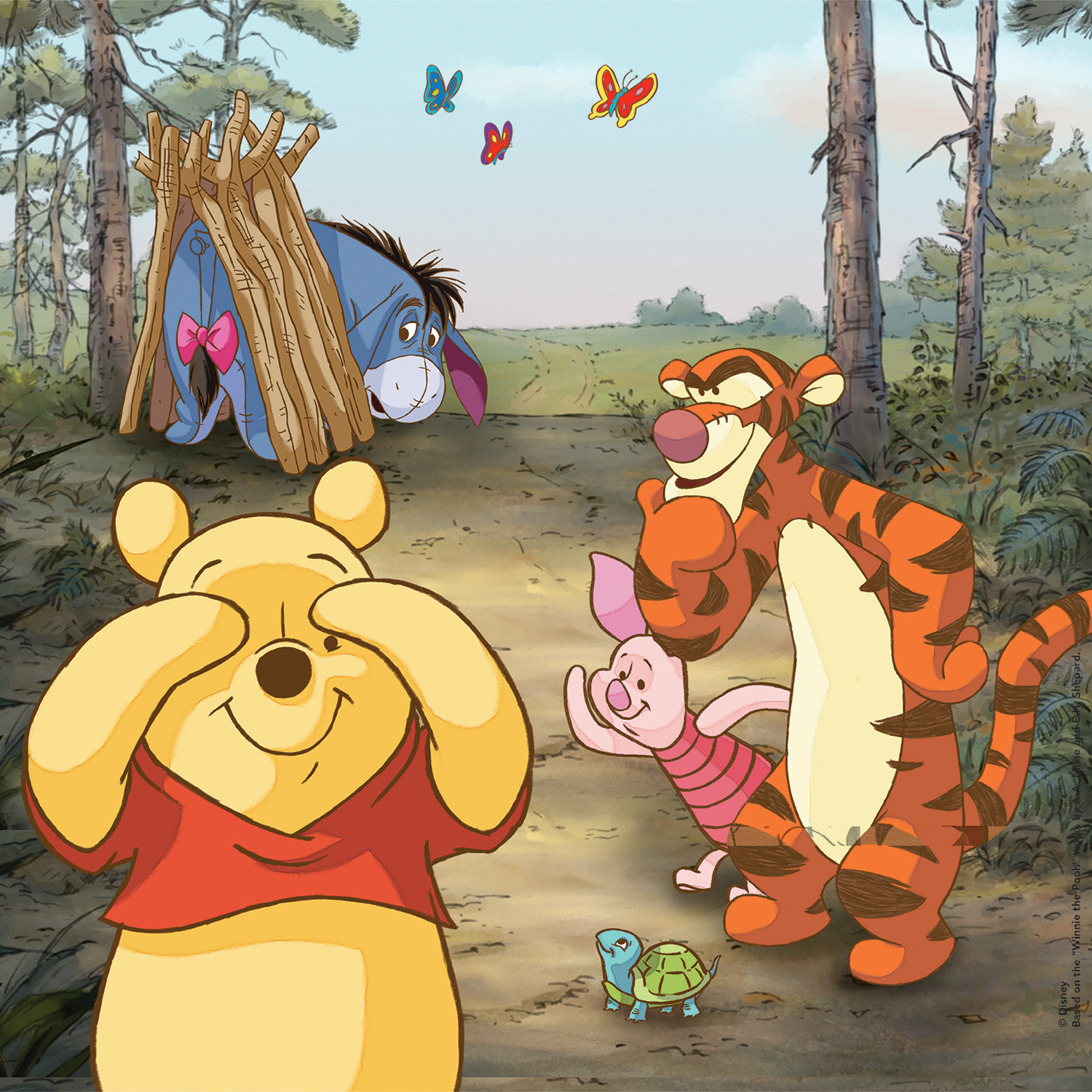 Clementoni Παζλ Super Color Winnie The Pooh 3x48 τμχ - Image 3