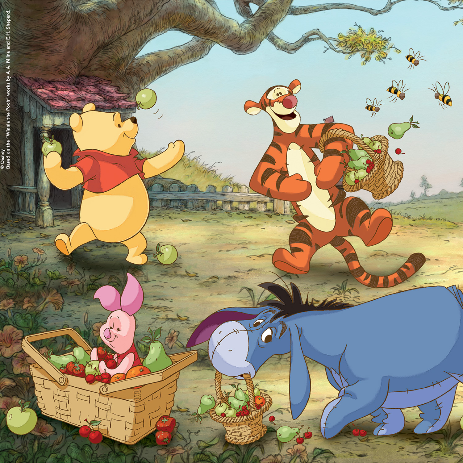 Clementoni Παζλ Super Color Winnie The Pooh 3x48 τμχ - Image 4