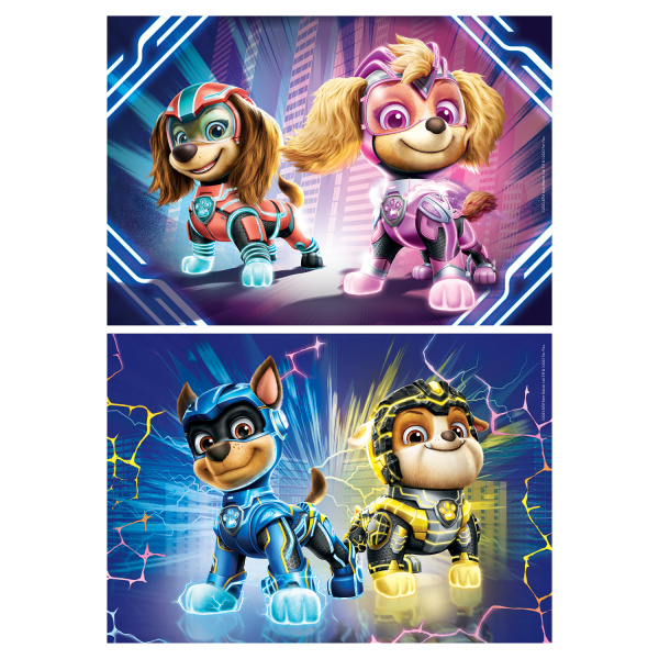 Alternative view of Clementoni Παιδικό Παζλ Super Color Nickelodeon Paw Patrol The Mighty Movie 2x20 τμχ