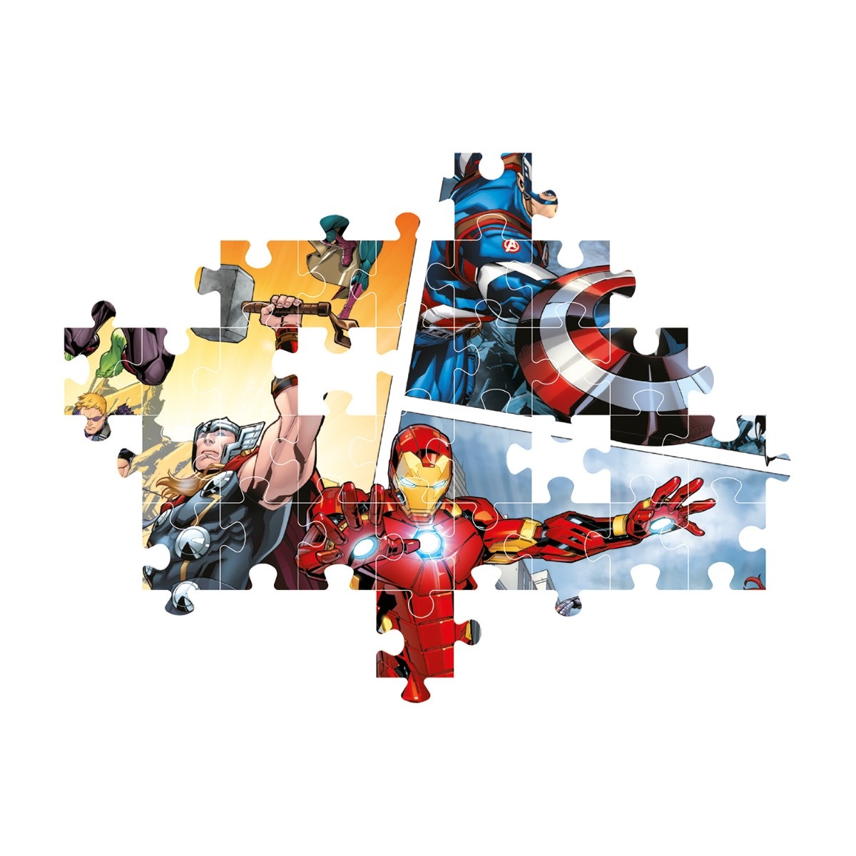 Clementoni Παιδικό Παζλ Super Color The Avengers 104 τμχ - Image 3