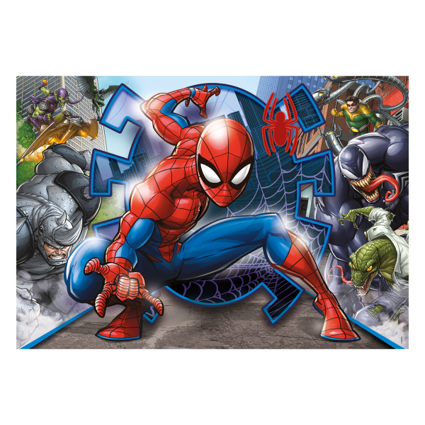 Alternative view of Clementoni Παιδικό Παζλ Super Color Marvel SpiderMan 104 τμχ