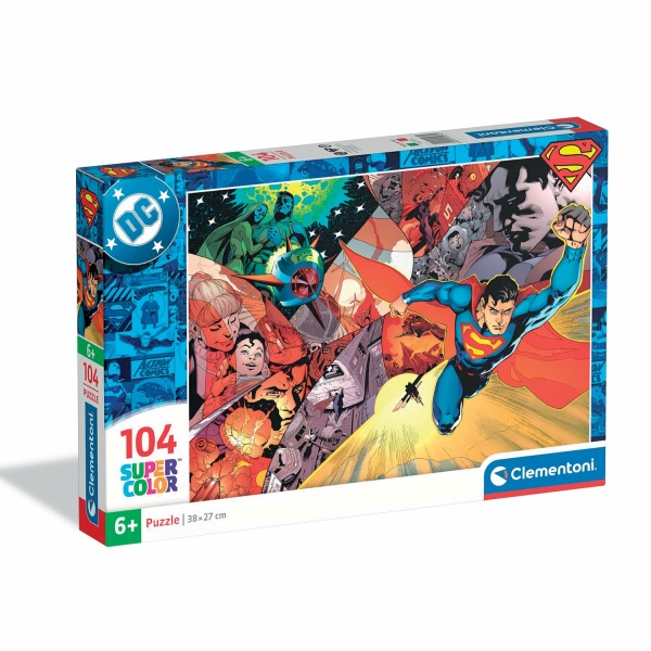 Alternative view of Clementoni Παιδικό Παζλ Super Color Super-Man 104 τμχ