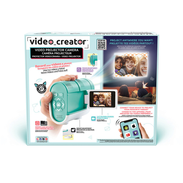 Alternative view of Camera Projector Video Creator Βιντεοκάμερα Προτζέκτορας Για 8+ Ετών