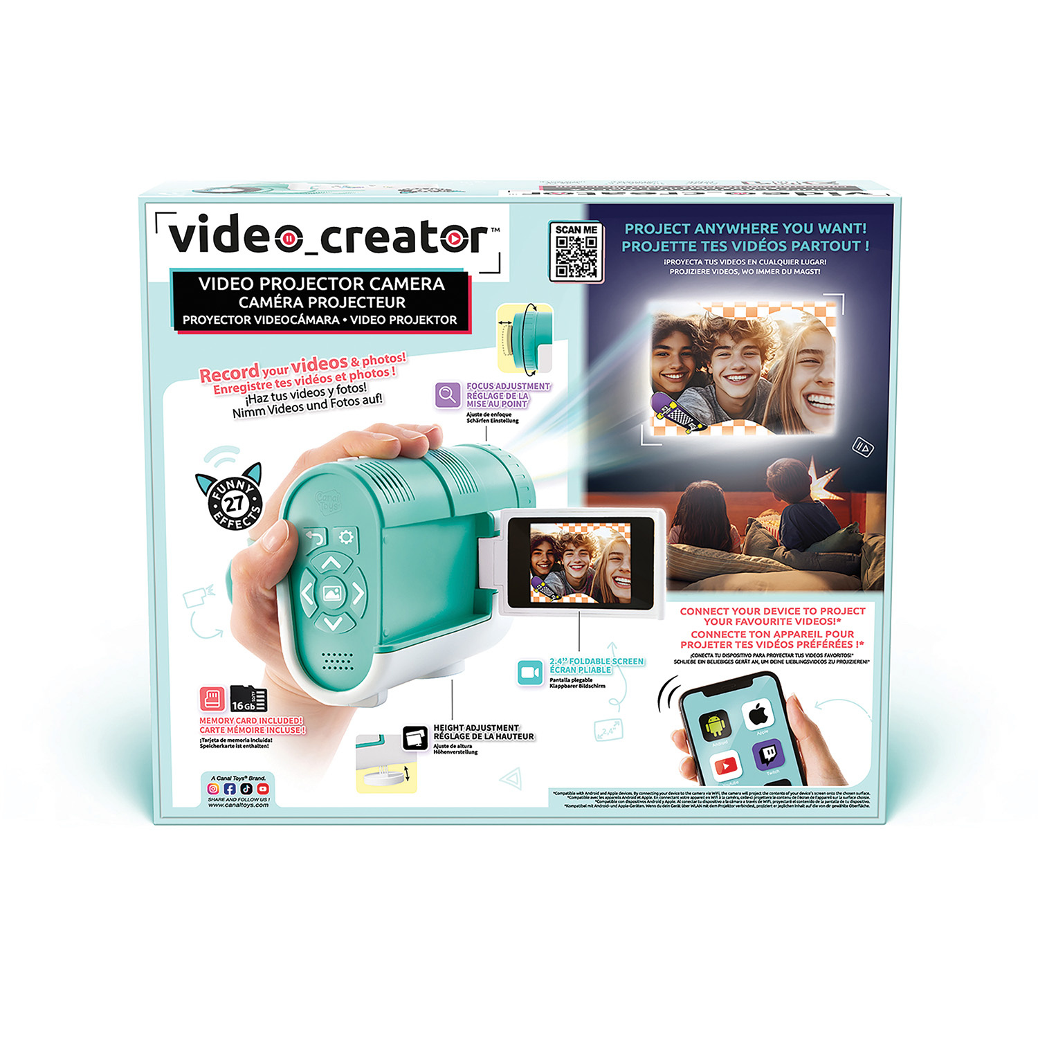 Camera Projector Video Creator Βιντεοκάμερα Προτζέκτορας Για 8+ Ετών - Image 2