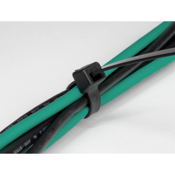Alternative view of DELOCK Δεματικά καλωδίων 19187, 150x3.6mm, μαύρα, 100τμχ