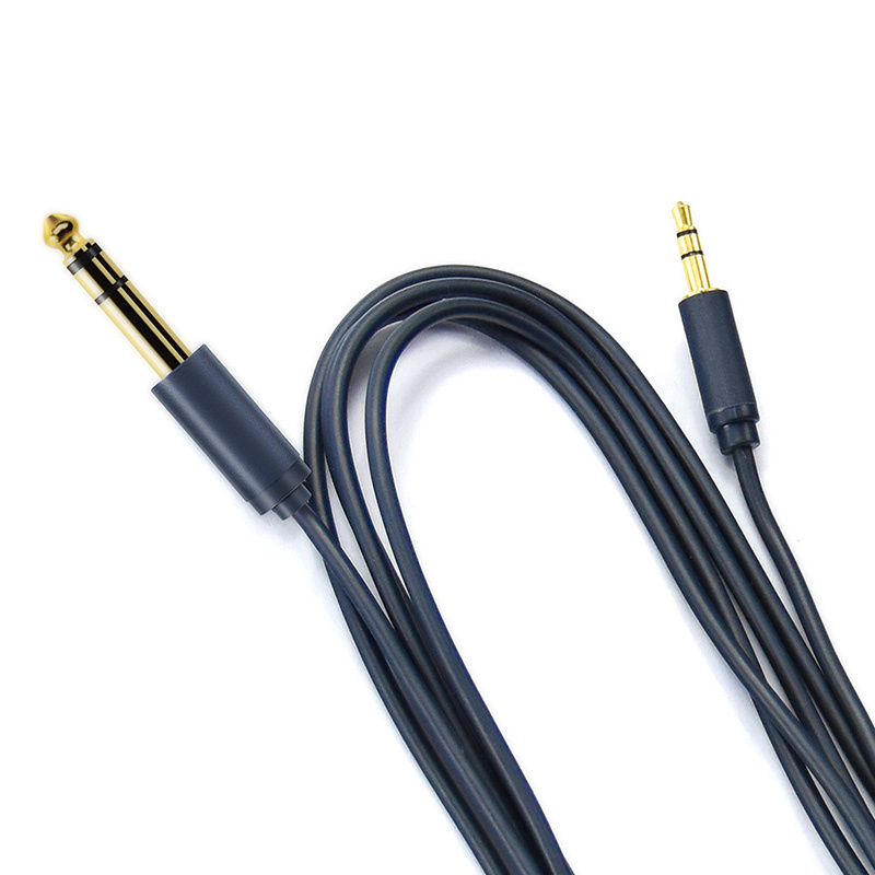 CABLETIME καλώδιο ήχου 3.5mm σε 6.3mm CT-AV321-H11G, 1.8m, μαύρο - Image 2