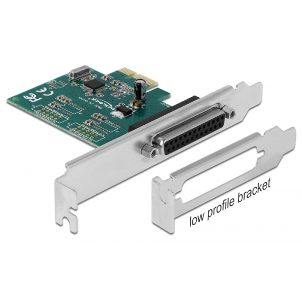 Alternative view of DELOCK PCI Express Card σε 1x Parallel IEEE1284 90412