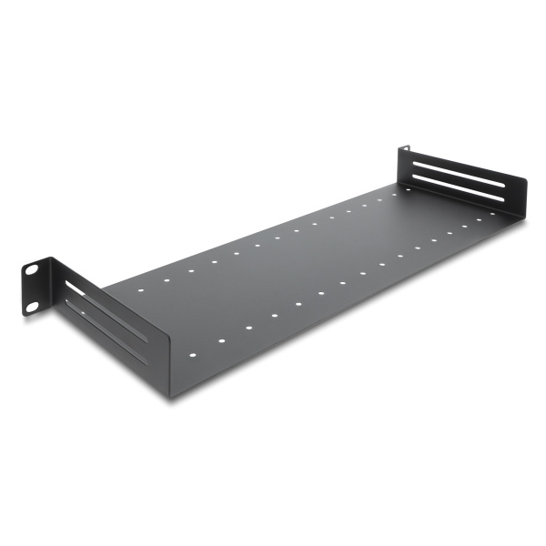 Alternative view of DELOCK ράφι για rack 19" 91069, 1U, βάθος 154mm, μαύρο