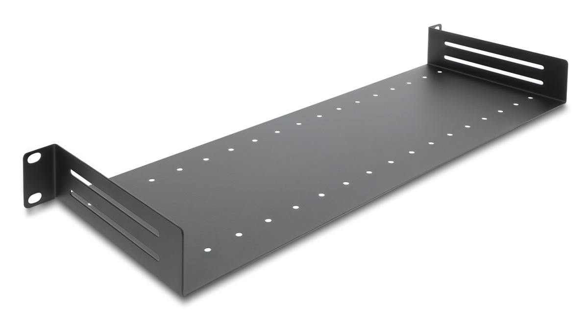 DELOCK ράφι για rack 19" 91069, 1U, βάθος 154mm, μαύρο - Image 2