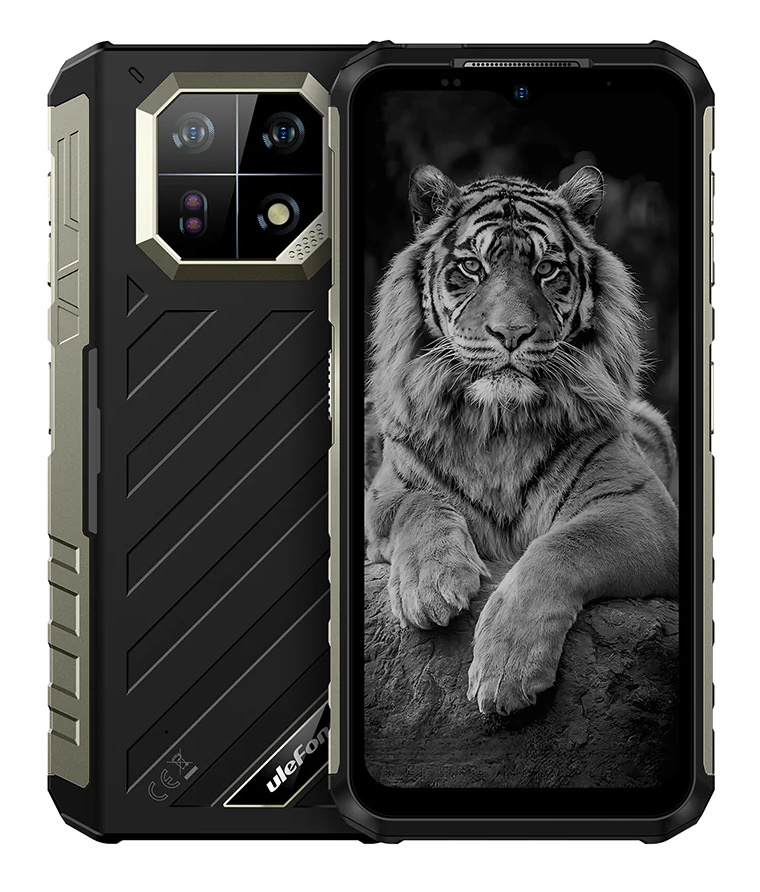 ULEFONE smartphone Armor 22 Pro, 6.58", 8/128GB, 6600mAh, IP68/IP69K/MIL-STD-810H, μαύρο