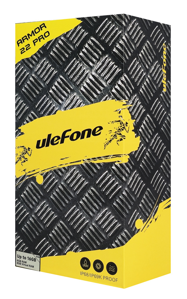 ULEFONE smartphone Armor 22 Pro, 6.58", 8/256GB, 6600mAh, IP68/IP69K/MIL-STD-810H, μαύρο - Image 3