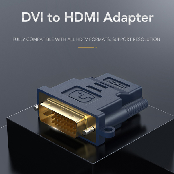 Alternative view of CABLETIME αντάπτορας HDMI σε DVI AV599-HA05R-GB, 1080p, μαύρος