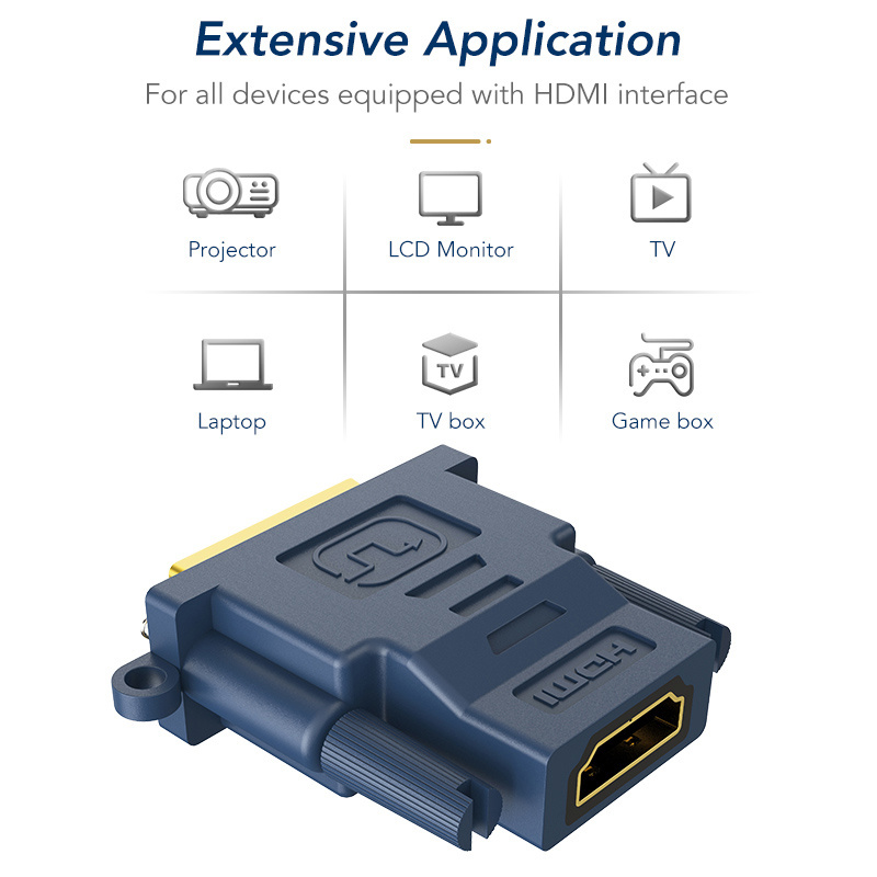 CABLETIME αντάπτορας HDMI σε DVI AV599-HA05R-GB, 1080p, μαύρος - Image 4