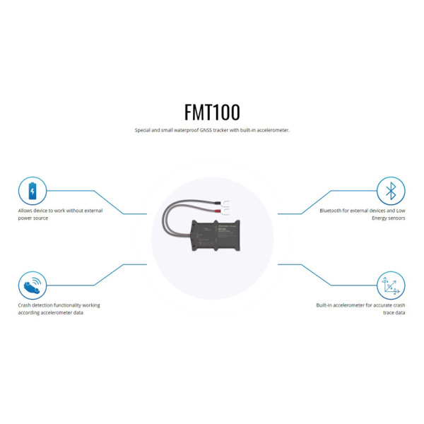 Alternative view of TELTONIKA GPS Tracker αυτοκινήτου FMT1001A9S01, GSM/GPRS/GNSS, Bluetooth