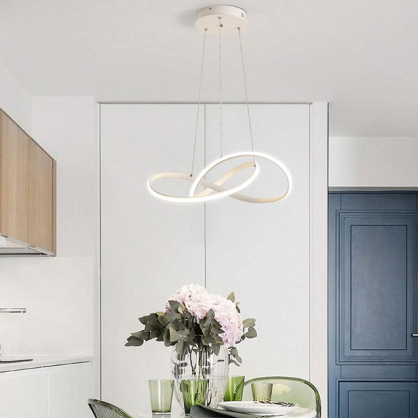 Alternative view of POWERTECH LED φωτιστικό οροφής HLL-0209, 48W, 4000K, Φ50cm x 120cm, λευκό